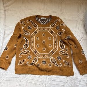 Madewell mustard Knit Sweater